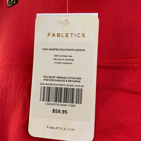 New with tags Fabletics sculpt knit leggings - Picture 4 of 8